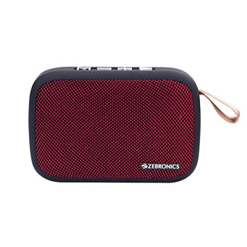 Zebronics Zeb-Delight Bluetooth Speake - Red